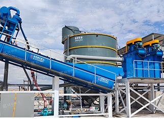 高純石英砂篩分清洗生產線